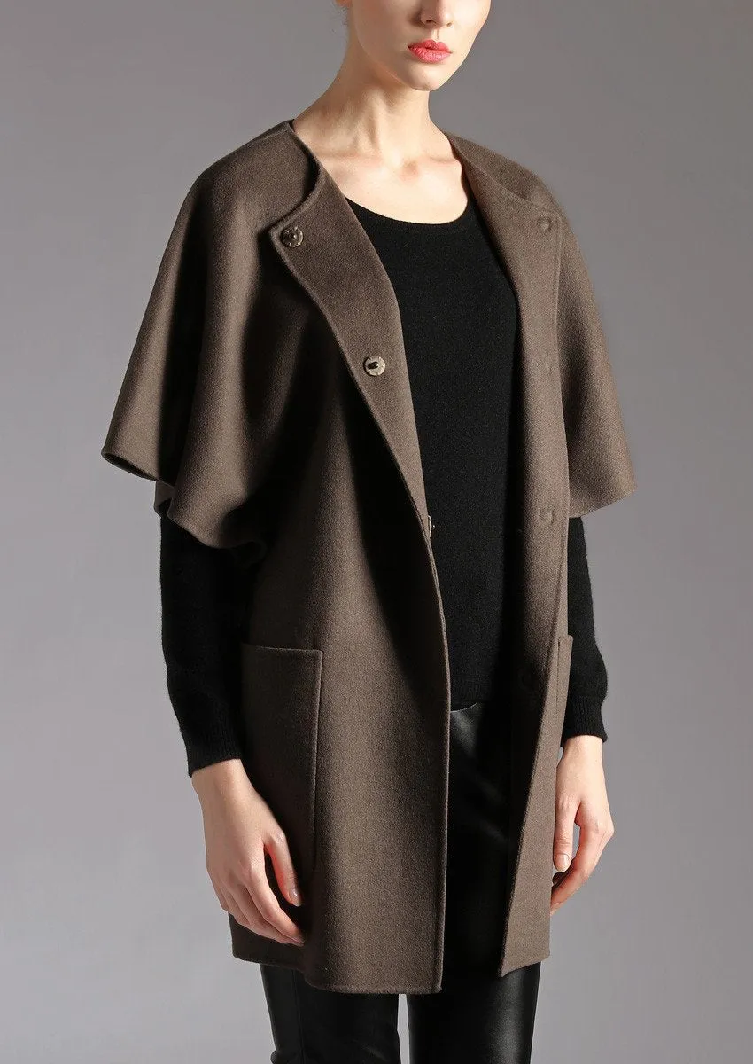 100% cashmere handmade coat