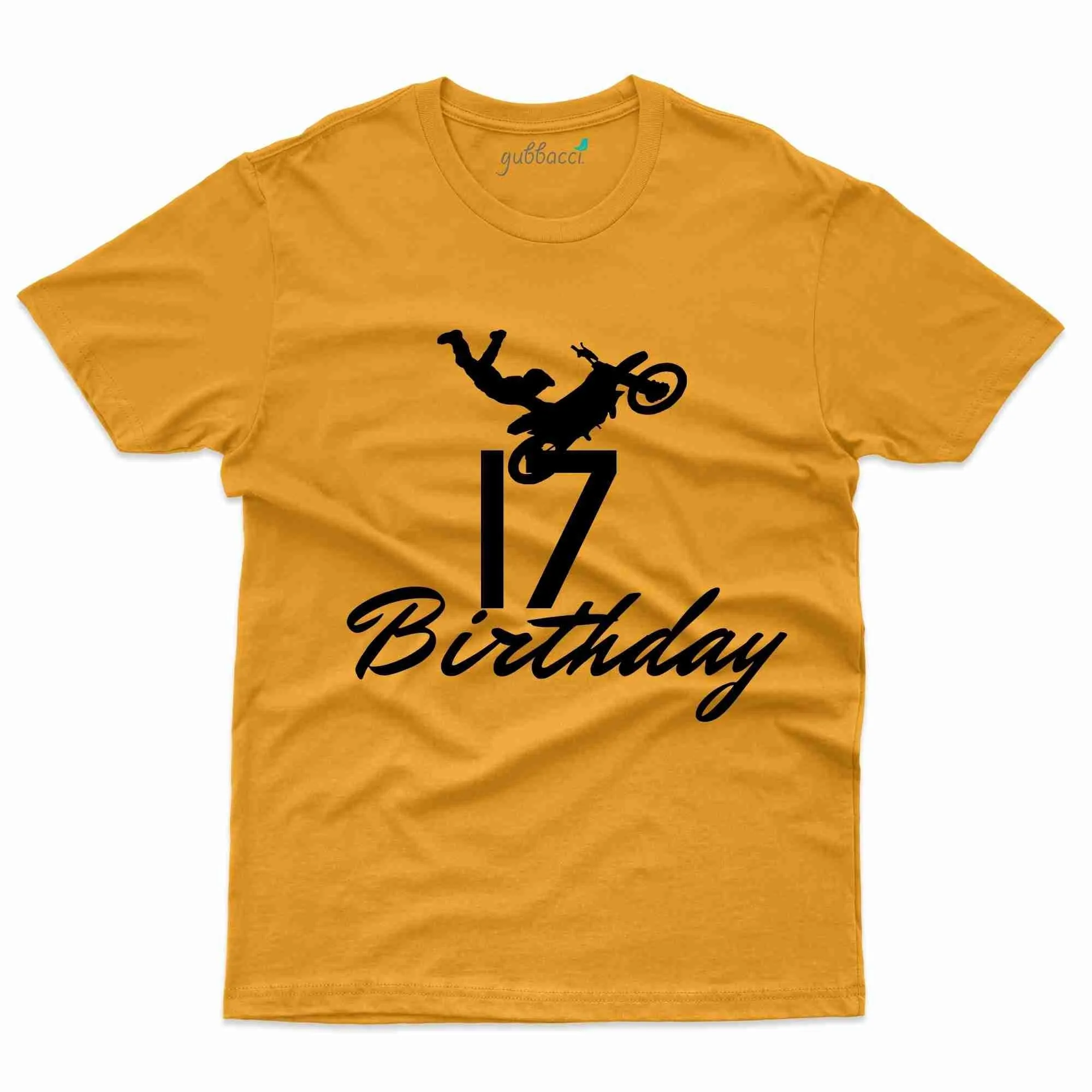 17th Birthday 7 T-Shirt - 17th Birthday Collection