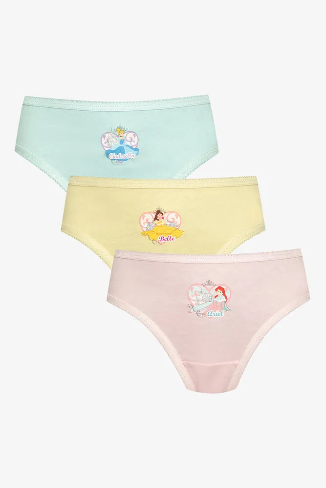 3 Pack Bikini Panties Princesses