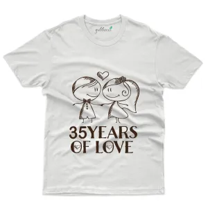 35 Years Of Love T-Shirt - 35th Anniversary Collection