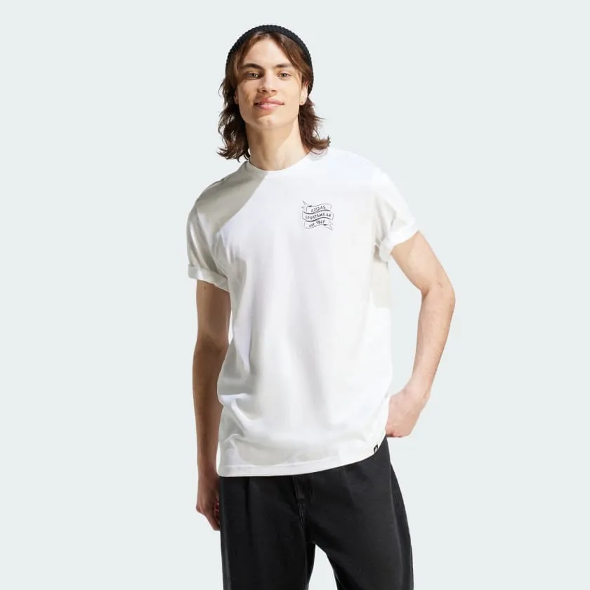 Adidas Love Tee - Mens - White