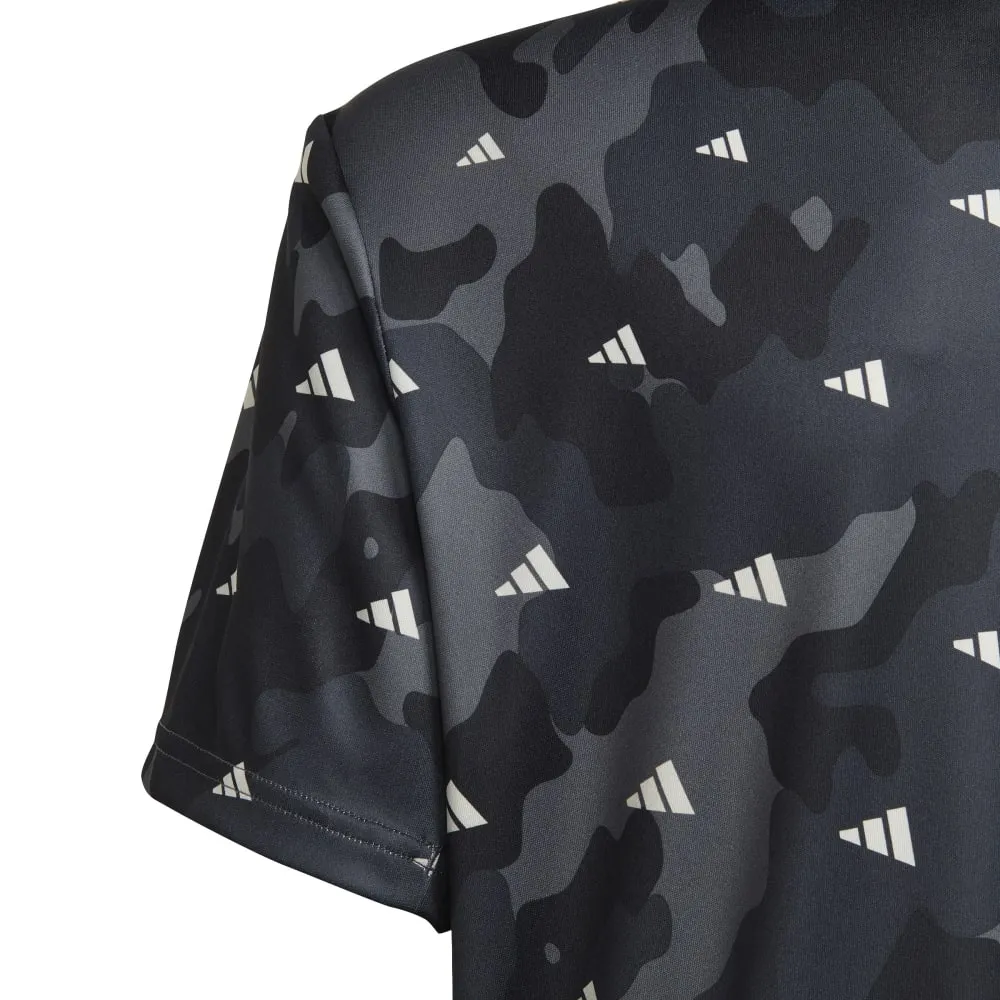 adidas Train Essentials All Over Print Kid's Tee