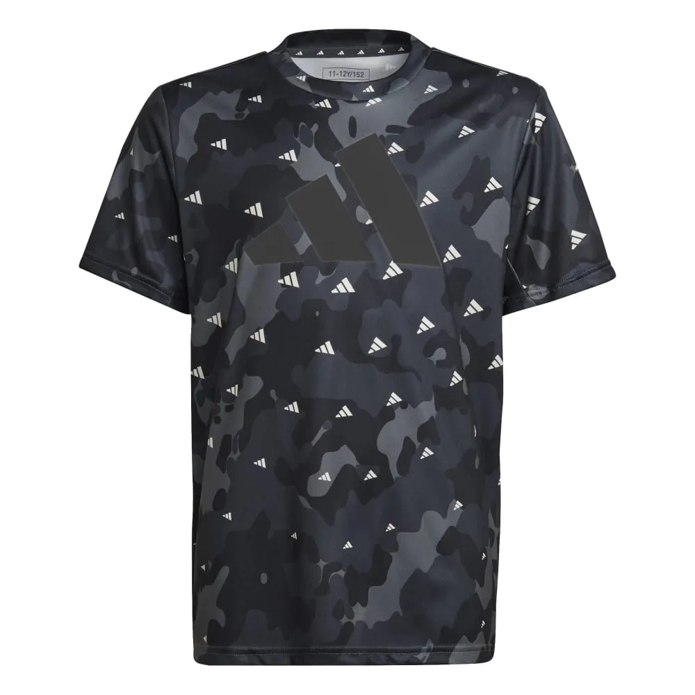 adidas Train Essentials All Over Print Kid's Tee