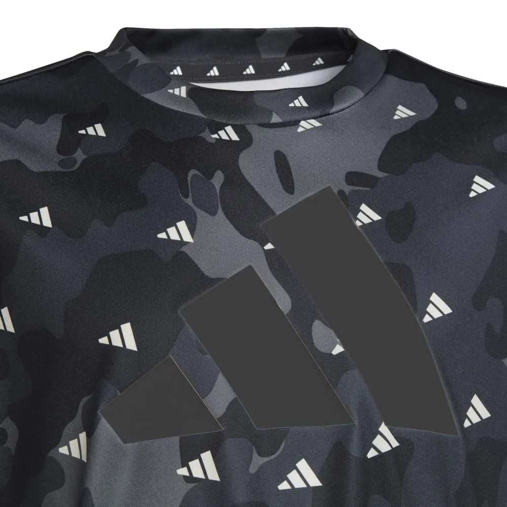 adidas Train Essentials All Over Print Kid's Tee