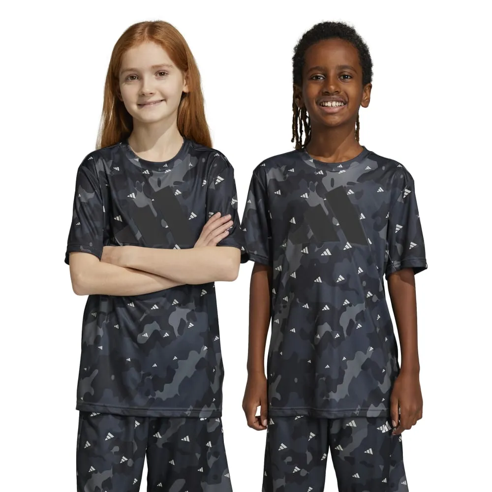 adidas Train Essentials All Over Print Kid's Tee