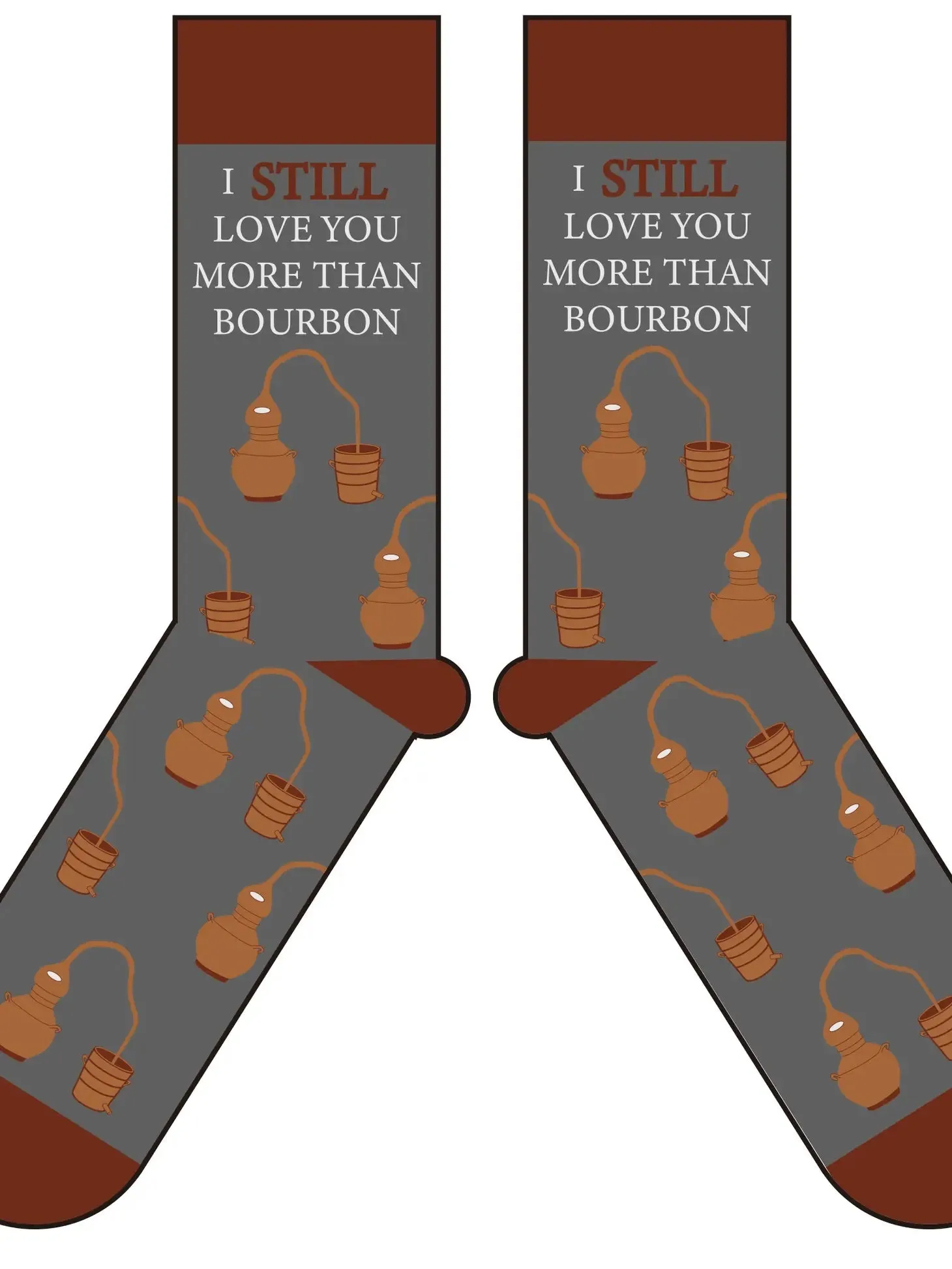 Adult Barrel Down South Socks