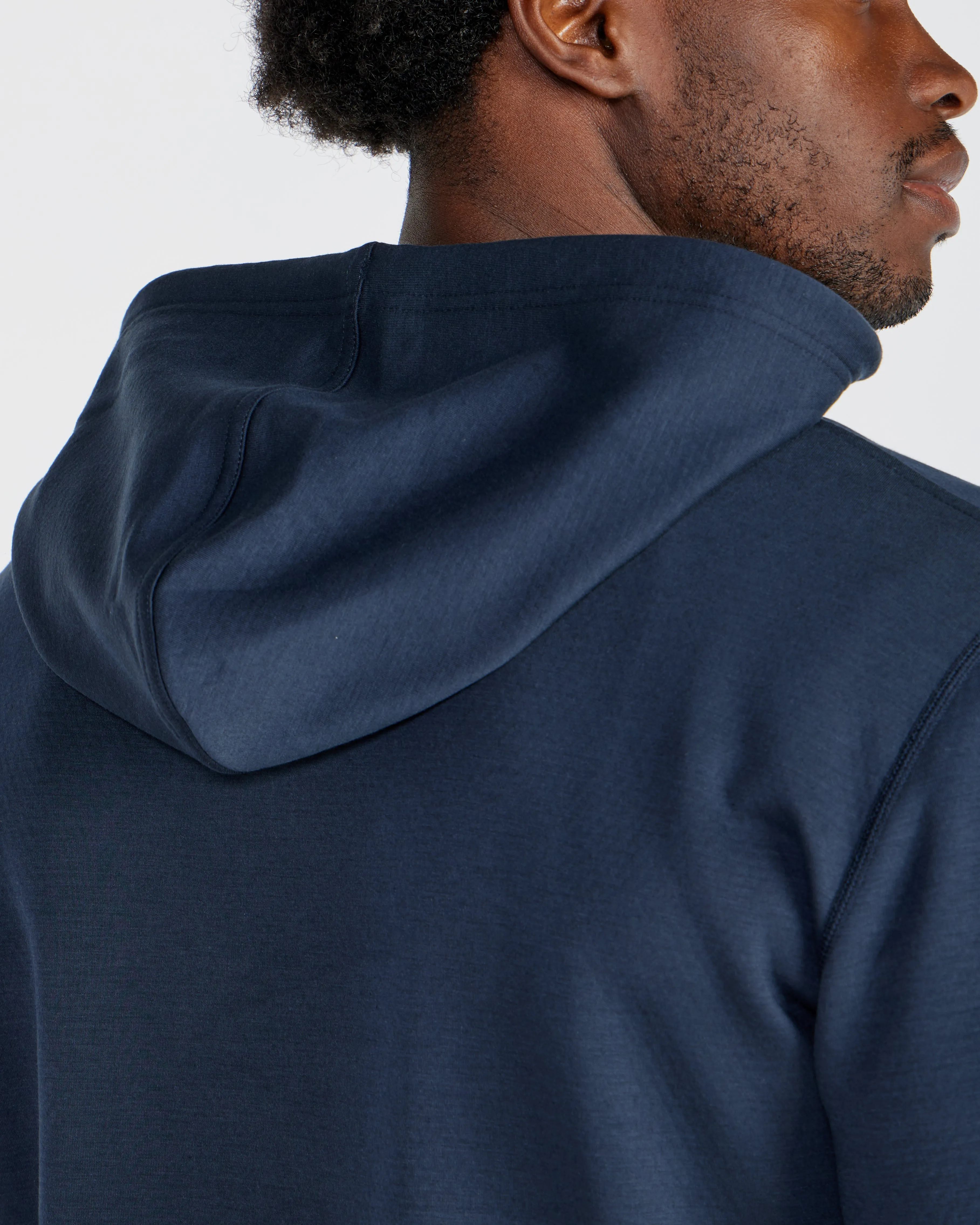 Adventure Fleece Hooded Henley