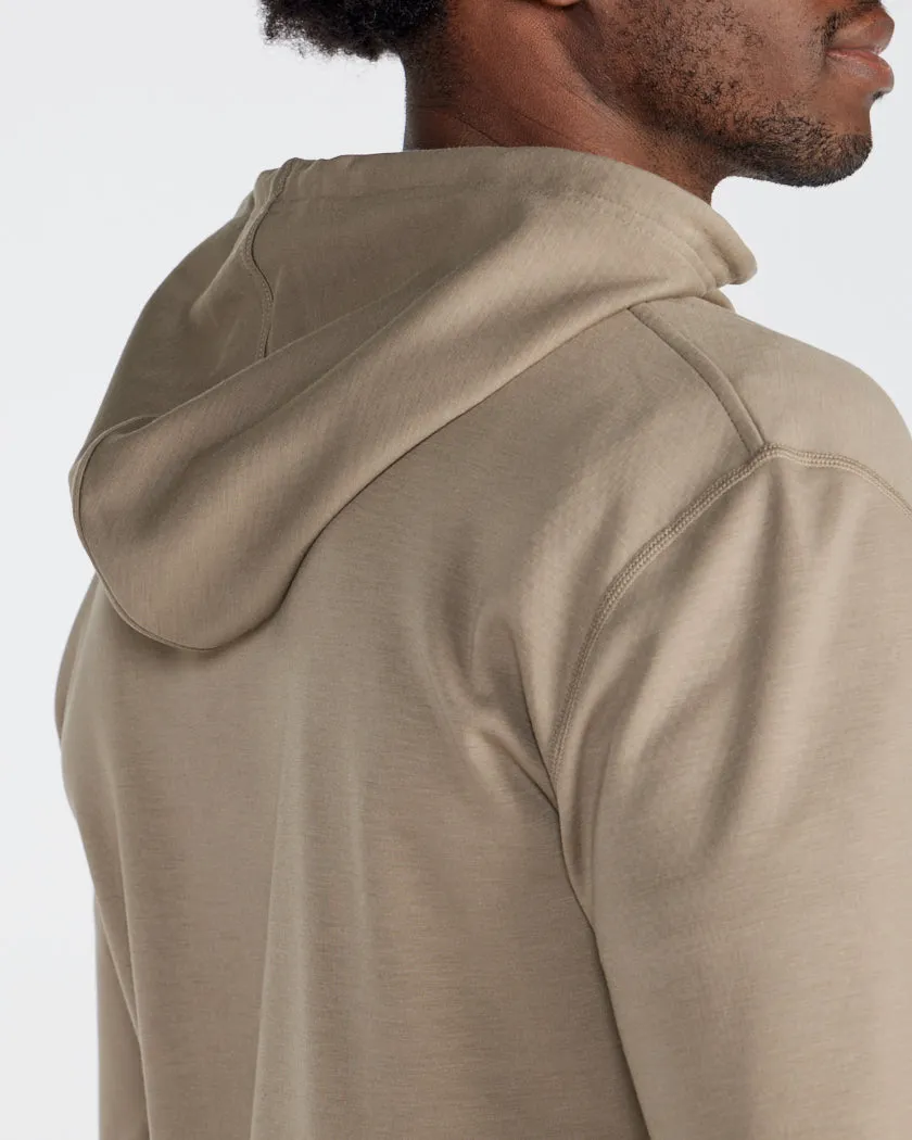 Adventure Fleece Hooded Henley