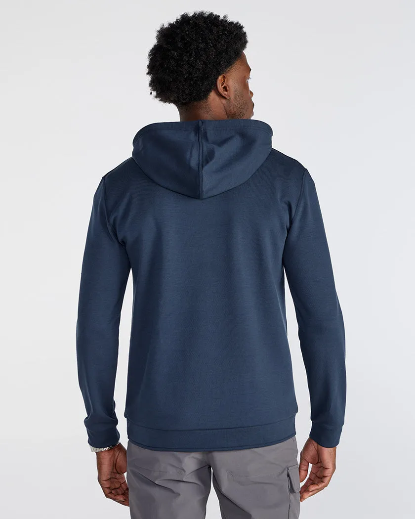 Adventure Fleece Hooded Henley