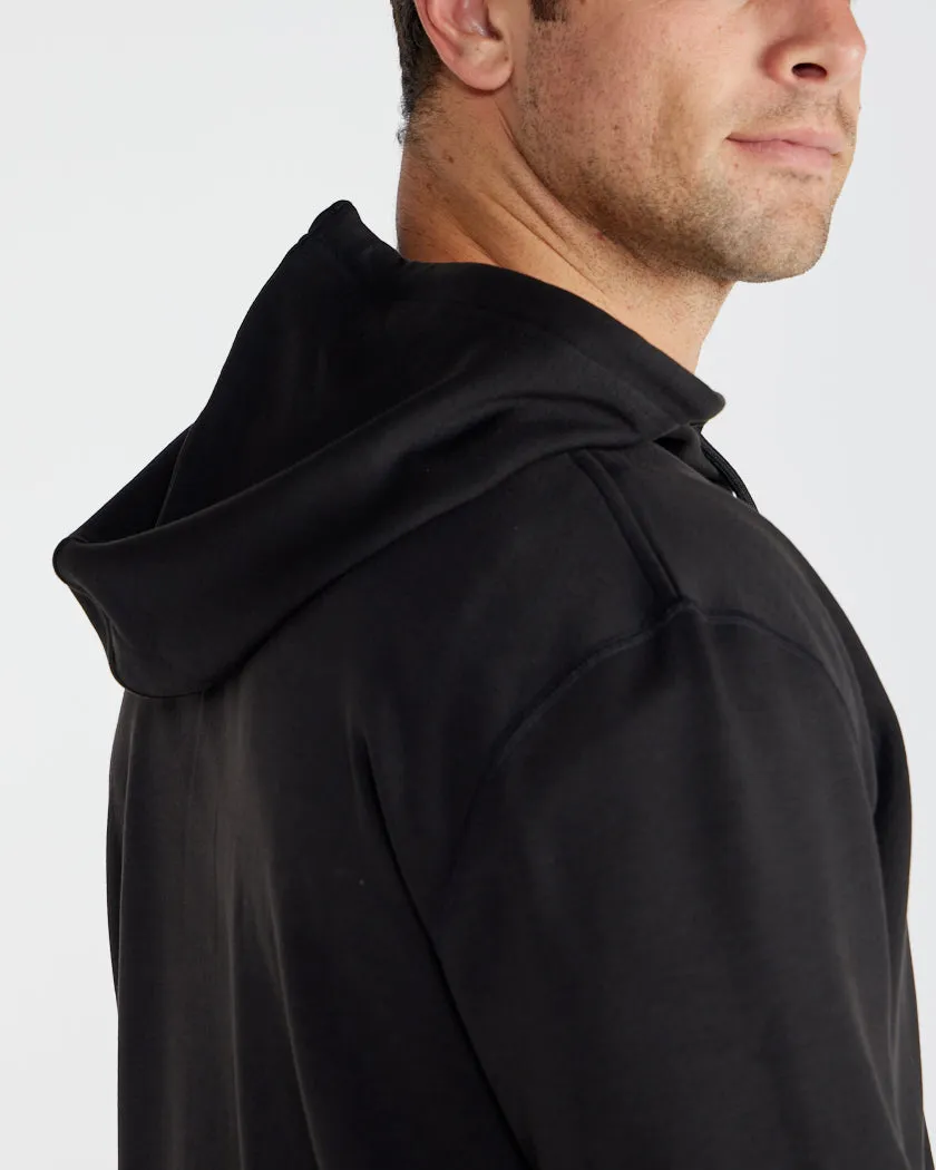 Adventure Fleece Hooded Henley