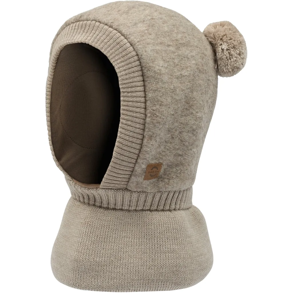 Airwool Balaclava w Knit