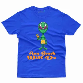 Alien Beach T-Shirt - Alien T-Shirt Collection