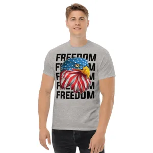 American Flag Eagle - Unisex T-Shirt