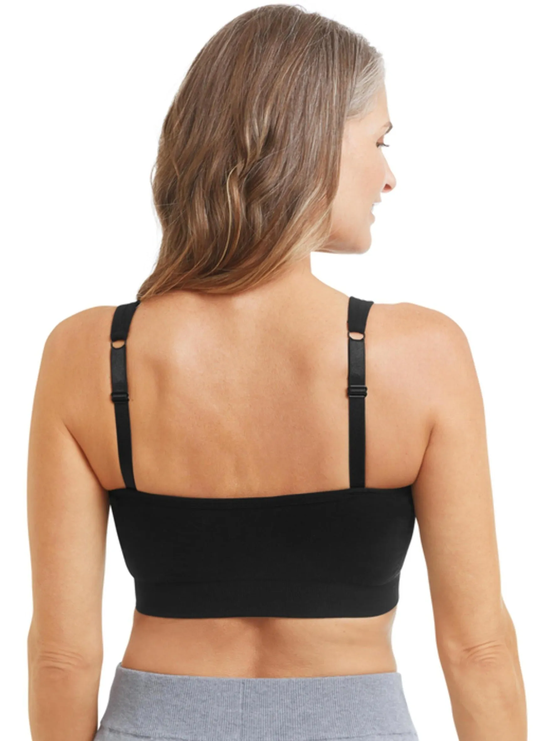 Amoena Emilia Seamless Surgical Bra - Black