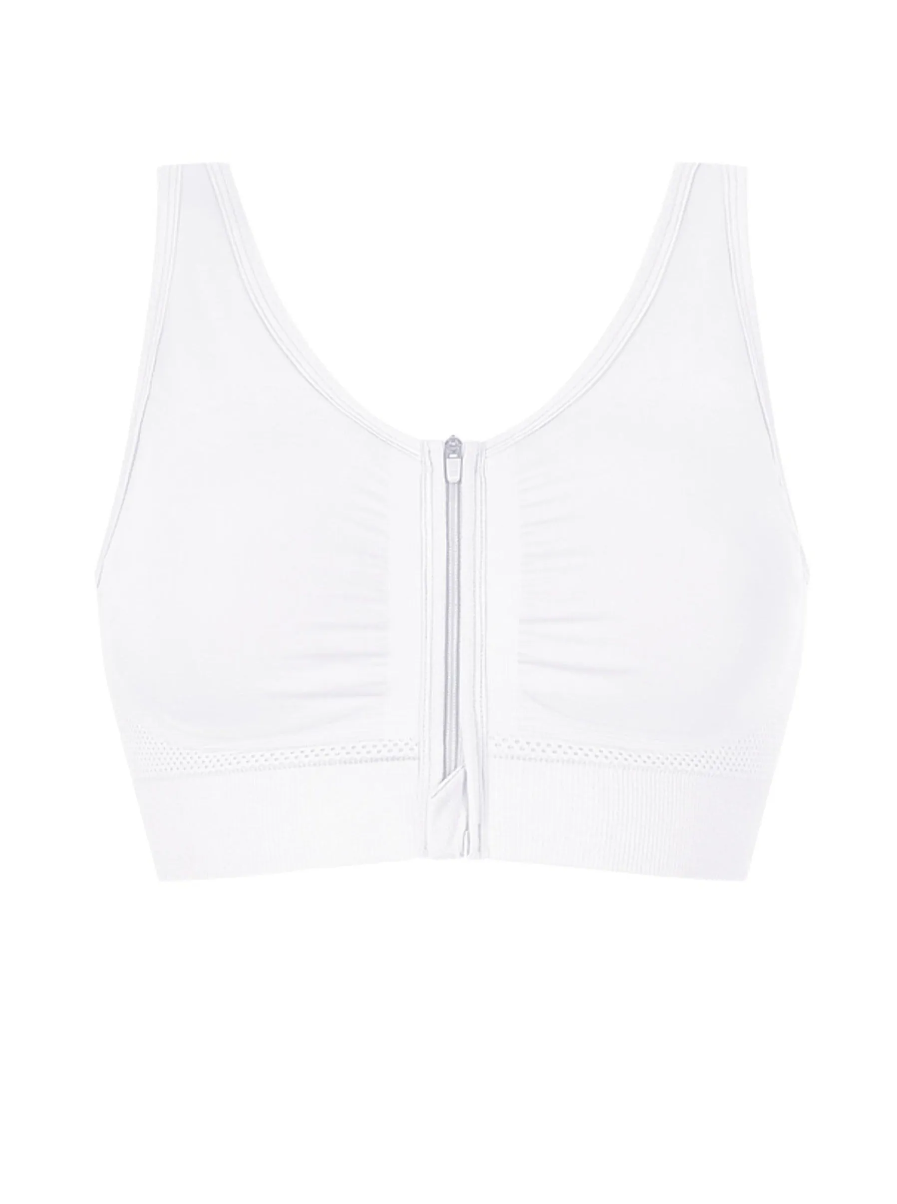 Amoena Emilia Seamless Surgical Bra - White