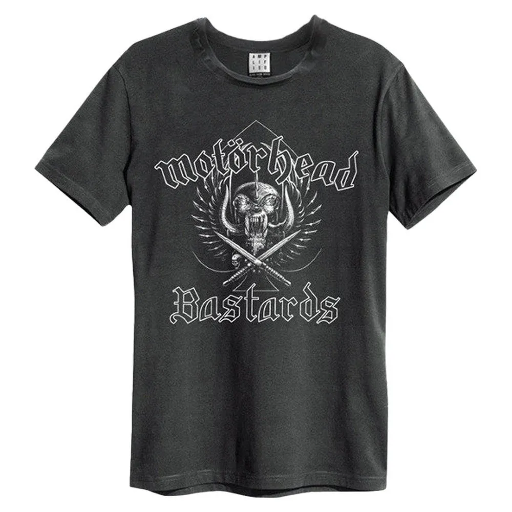 Amplified Unisex Adult Bastards Motorhead T-Shirt