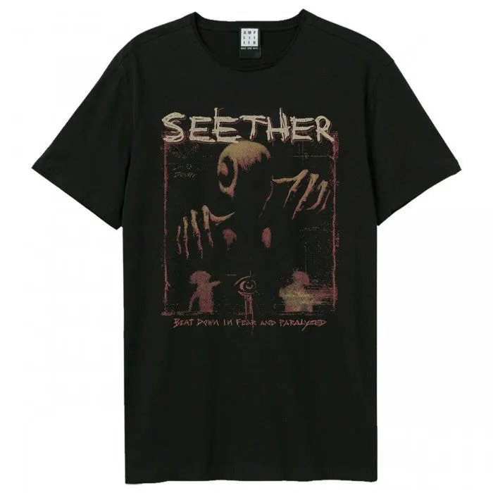 Amplified Unisex Adult Beat Down In Fear Seether T-Shirt