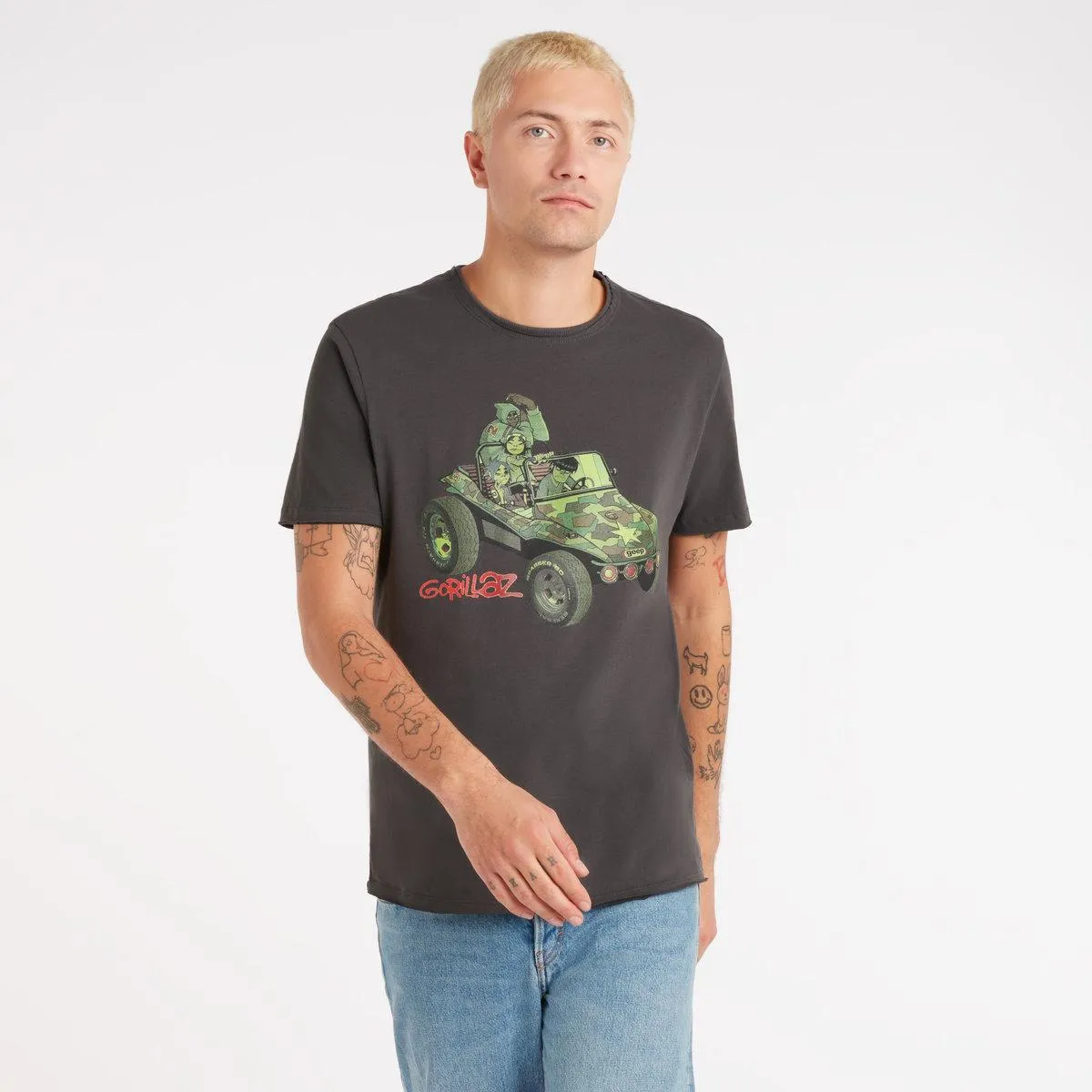 Amplified Unisex Adult Geep Gorillaz T-Shirt