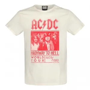 Amplified Unisex Adult Highway To Hell AC/DC T-Shirt