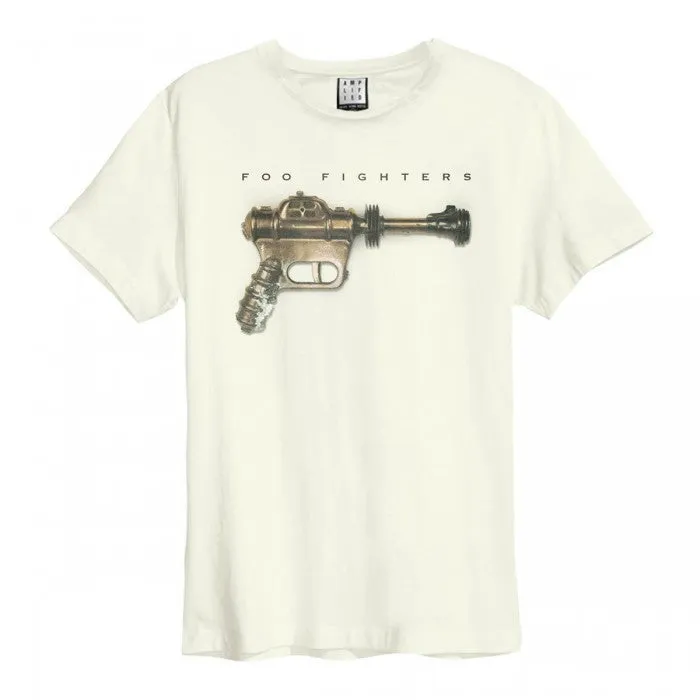 Amplified Unisex Adult Ray Gun Foo Fighters T-Shirt