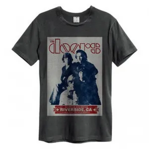 Amplified Unisex Adult Riverside The Doors T-Shirt