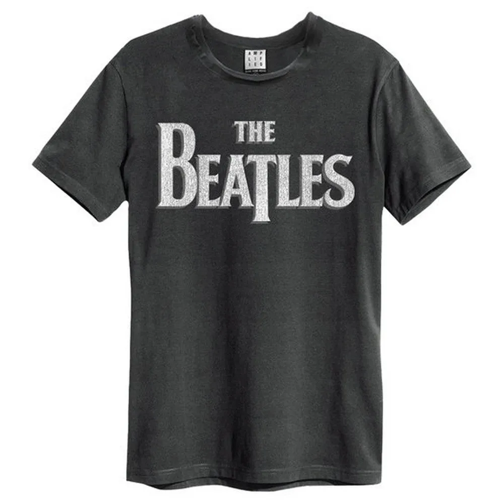 Amplified Unisex Adult The Beatles Logo T-Shirt