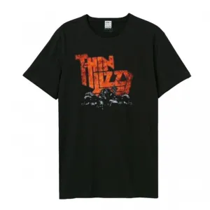 Amplified Unisex Adult Thin Lizzy Halloween Logo T-Shirt