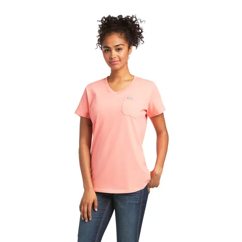 Ariat Rebar Workman Summer Melon Women's T-Shirt