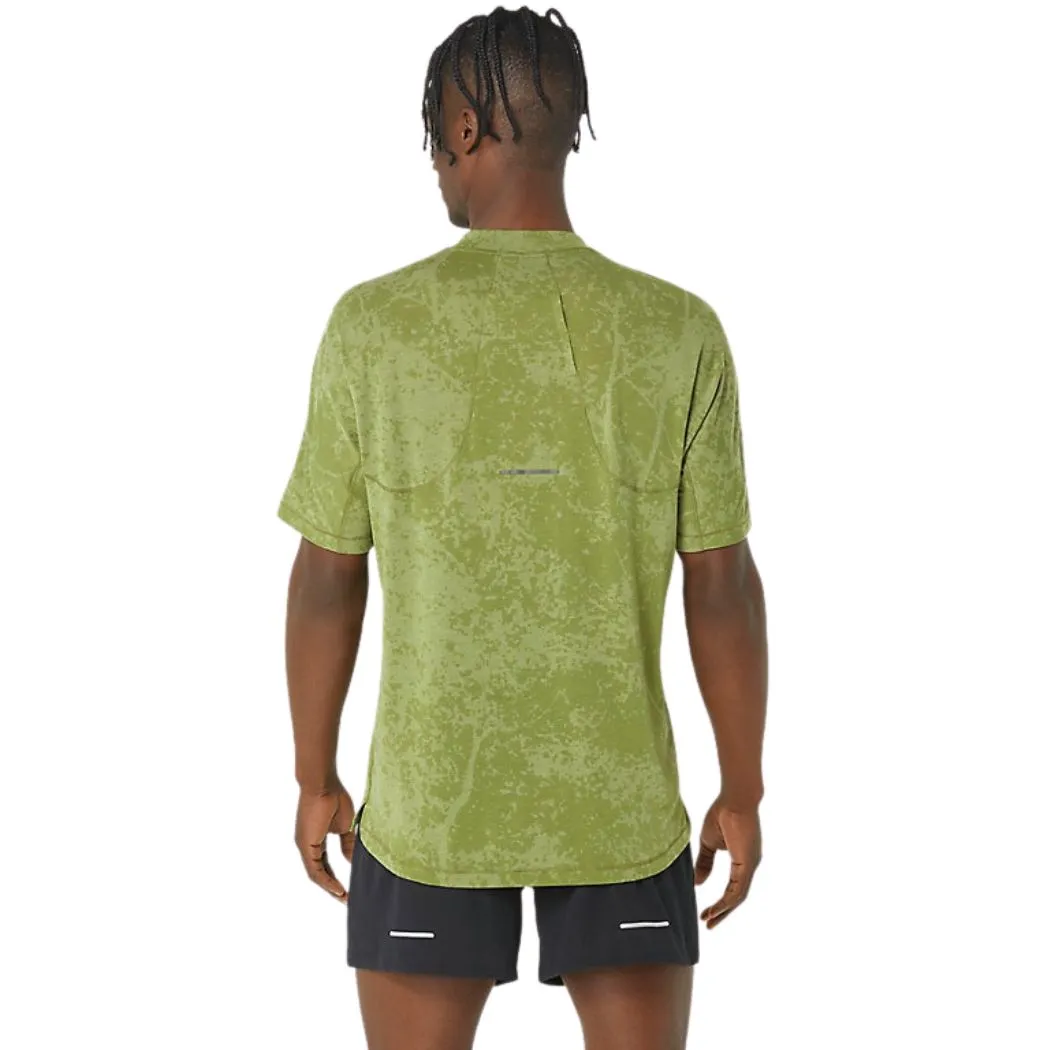 asics Metarun Pattern 1/2 Zip Men's Tee