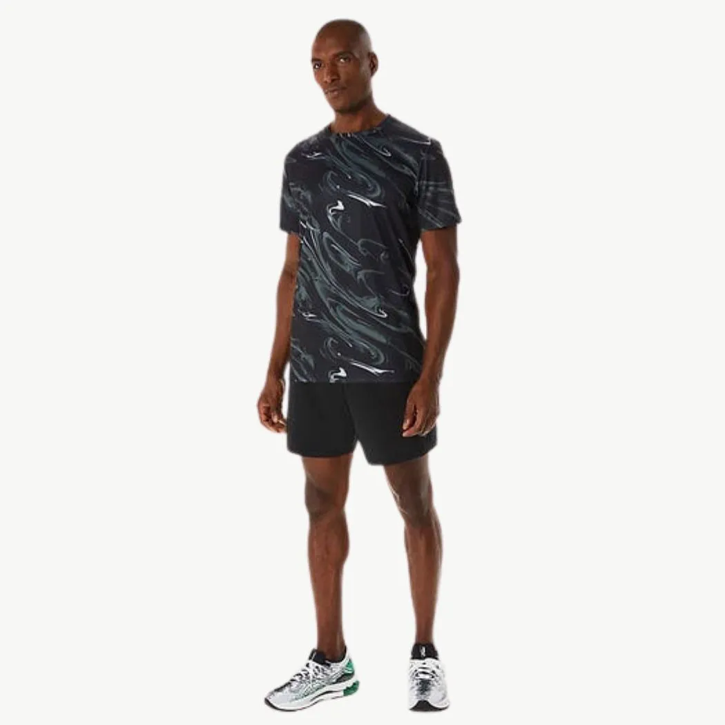 asics Suminagashi Motif Print Men's Tee