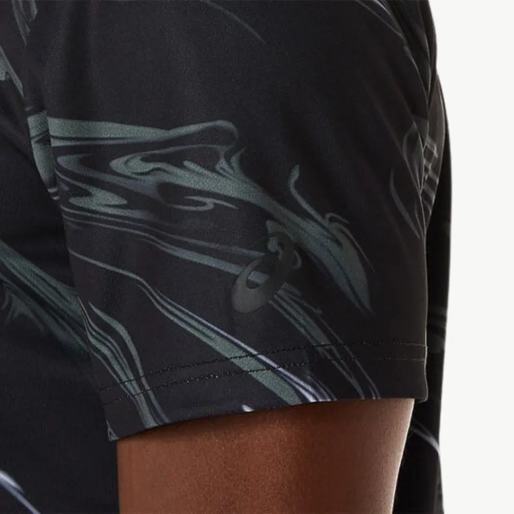 asics Suminagashi Motif Print Men's Tee