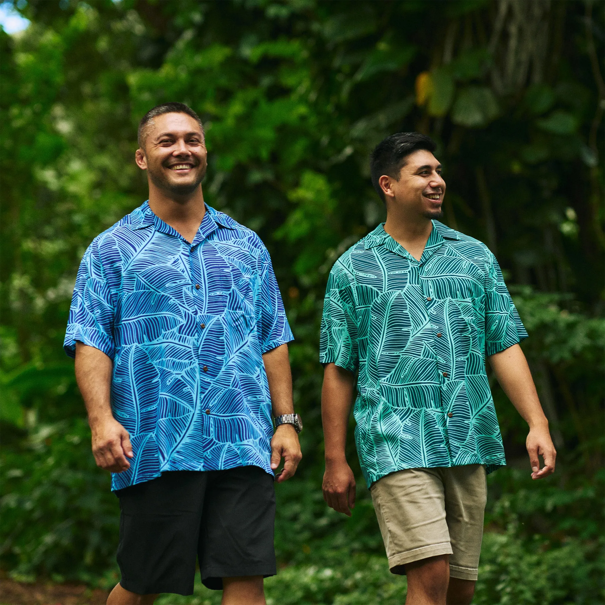 Banana Leaf Aloha Shirt