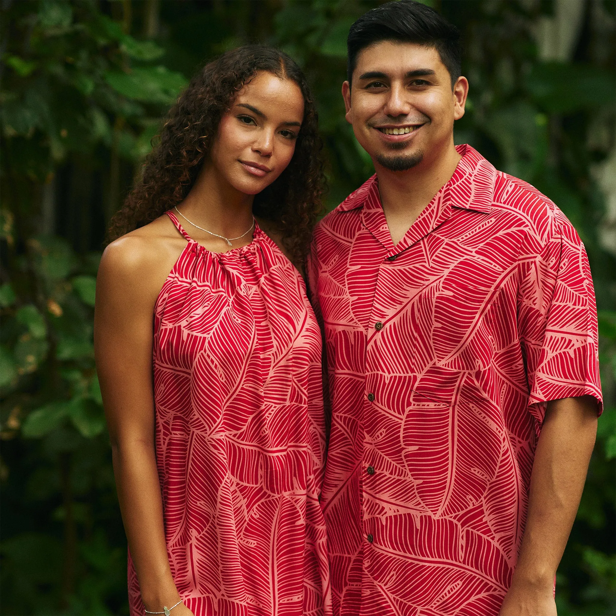 Banana Leaf Aloha Shirt