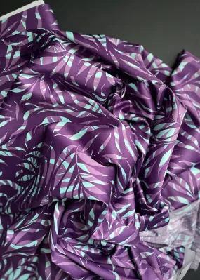 Bracken Violet, Cotton Sateen