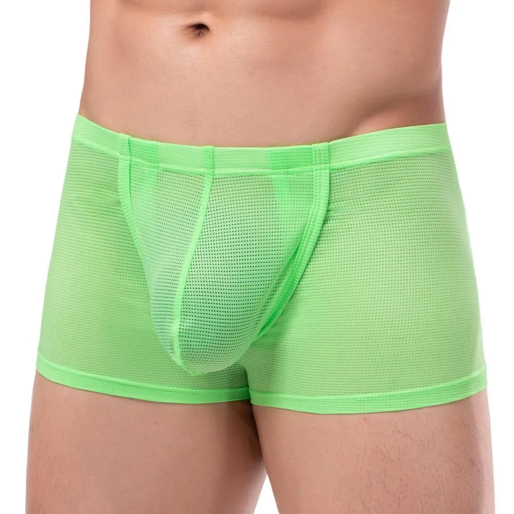 Breathable Transparent Solid Men Underwear