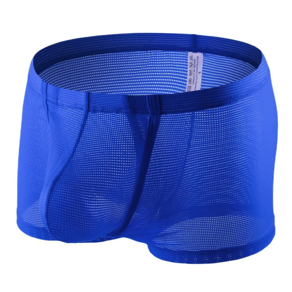 Breathable Transparent Solid Men Underwear