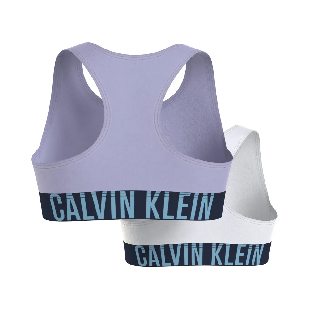 CALVIN KLEIN - 2Pk Bralette - White/Lilac