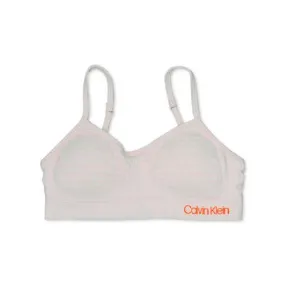 Calvin Klein Seamless Crop Bra - Icon Logo Pink