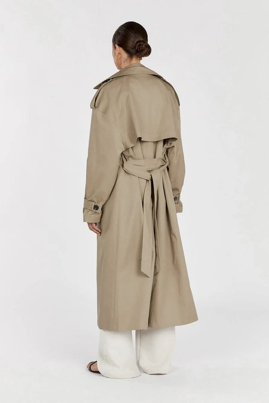 CAMERON MOSS TRENCH COAT