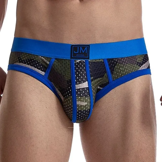 Camouflage Design Nylon Man Briefs