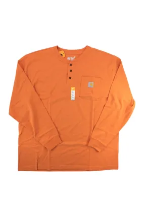 Carhartt Men's Workwear Pocket Long Sleeve Henley Top