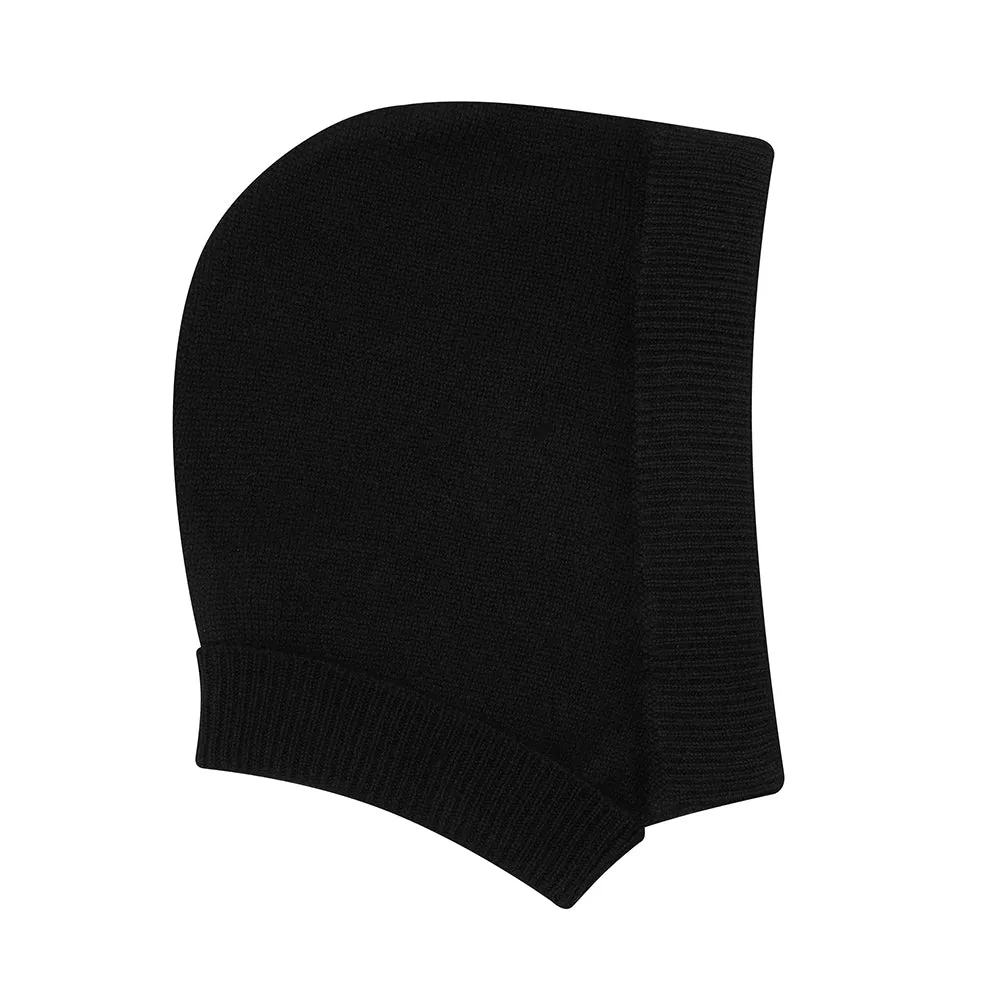 Cashmere Balaclava in Black