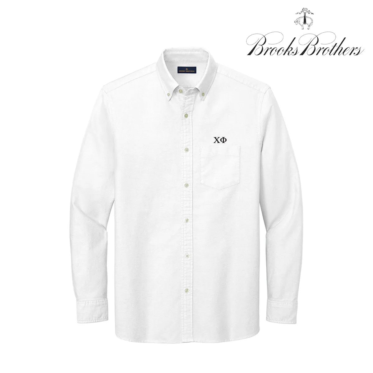 Chi Phi Brooks Brothers Oxford Button Up Shirt