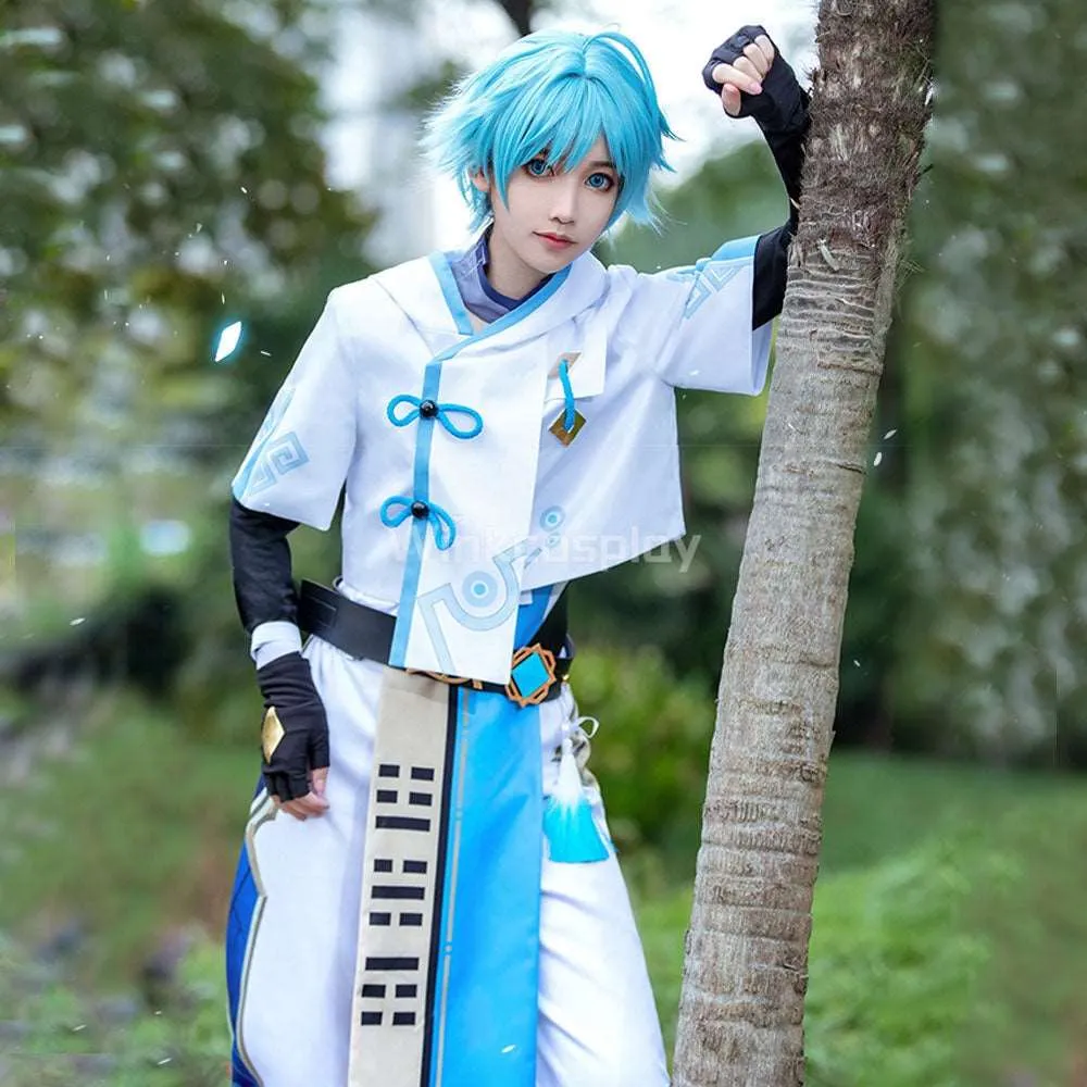 Chongyun from Genshin Impact Halloween Cosplay Costume