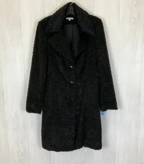 Coat Trench Coat By Georgiou In Black, Size: S