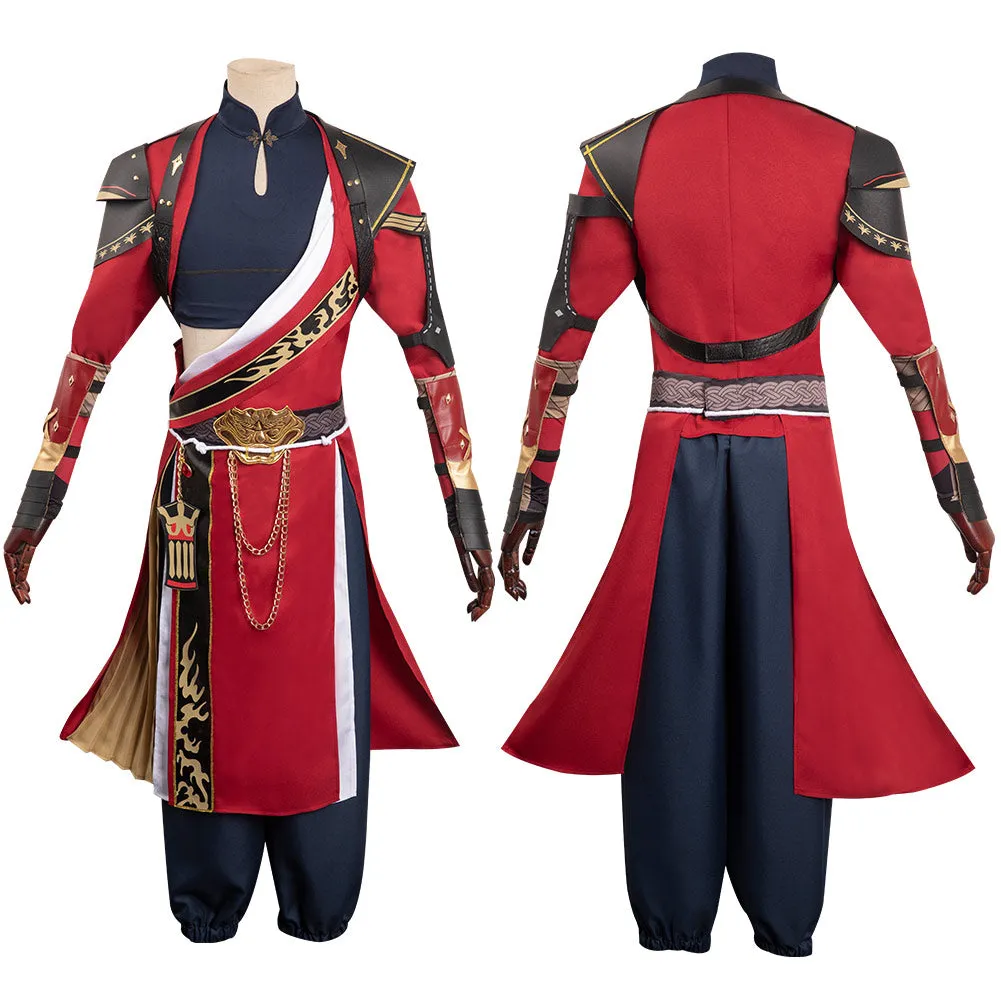 Code Kite - Sun Ce Cosplay Costume Vest Shirt Outfits Halloween Carnival Suit