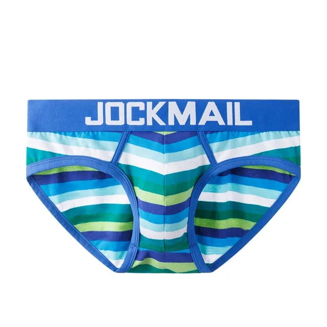 Colorful Fun V-Stripe Style Man Briefs