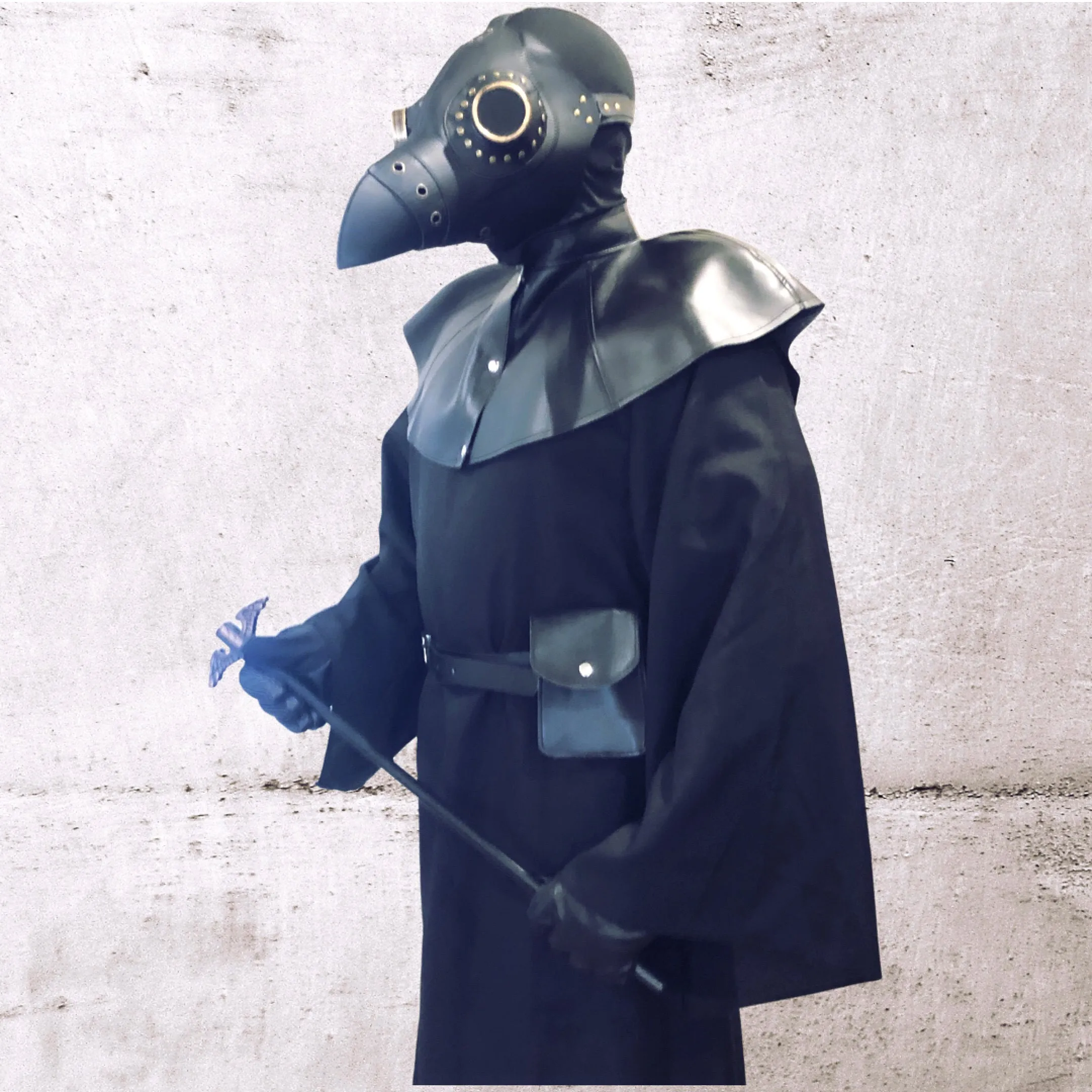 Complete Plague Costume - Parrot Mask