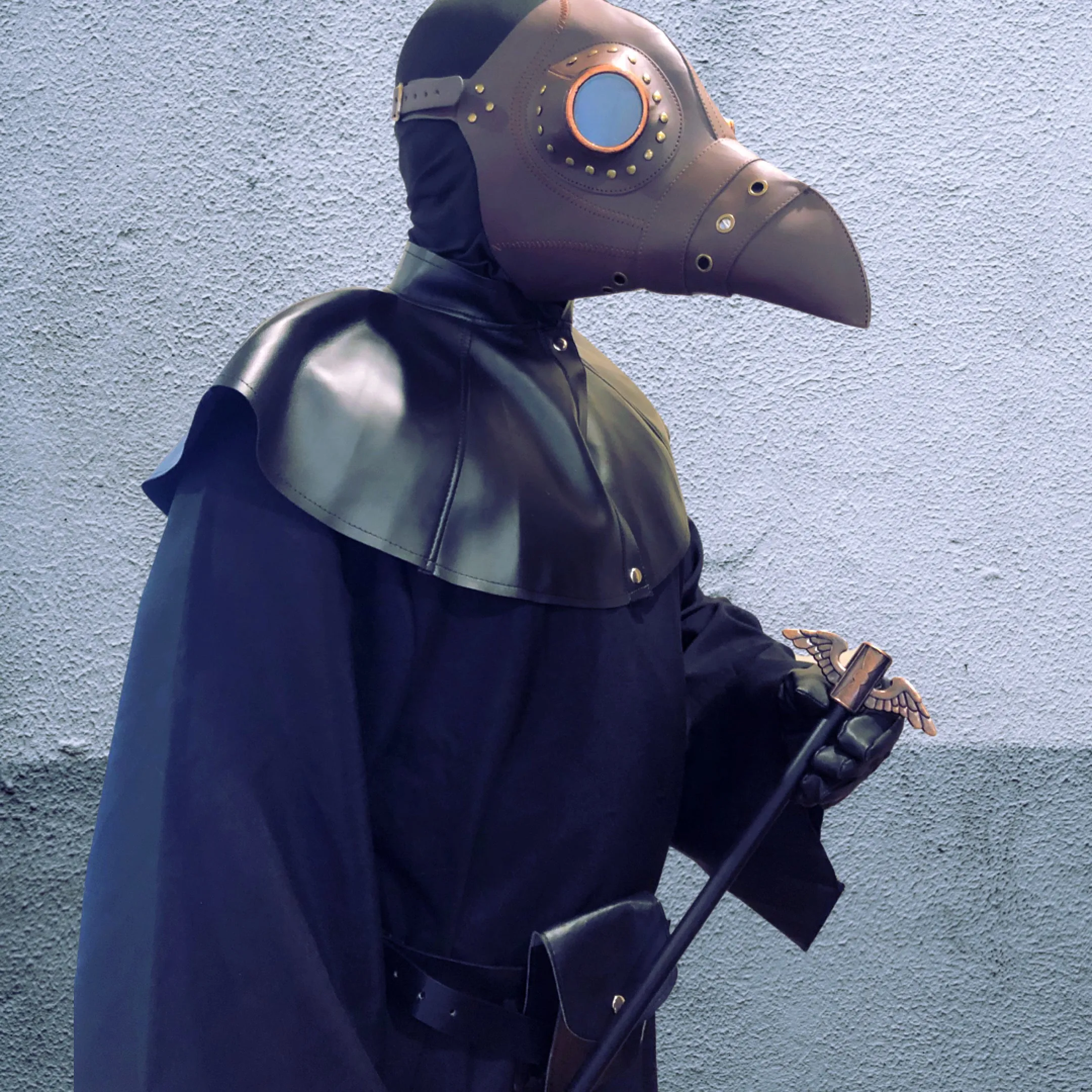 Complete Plague Costume - Parrot Mask