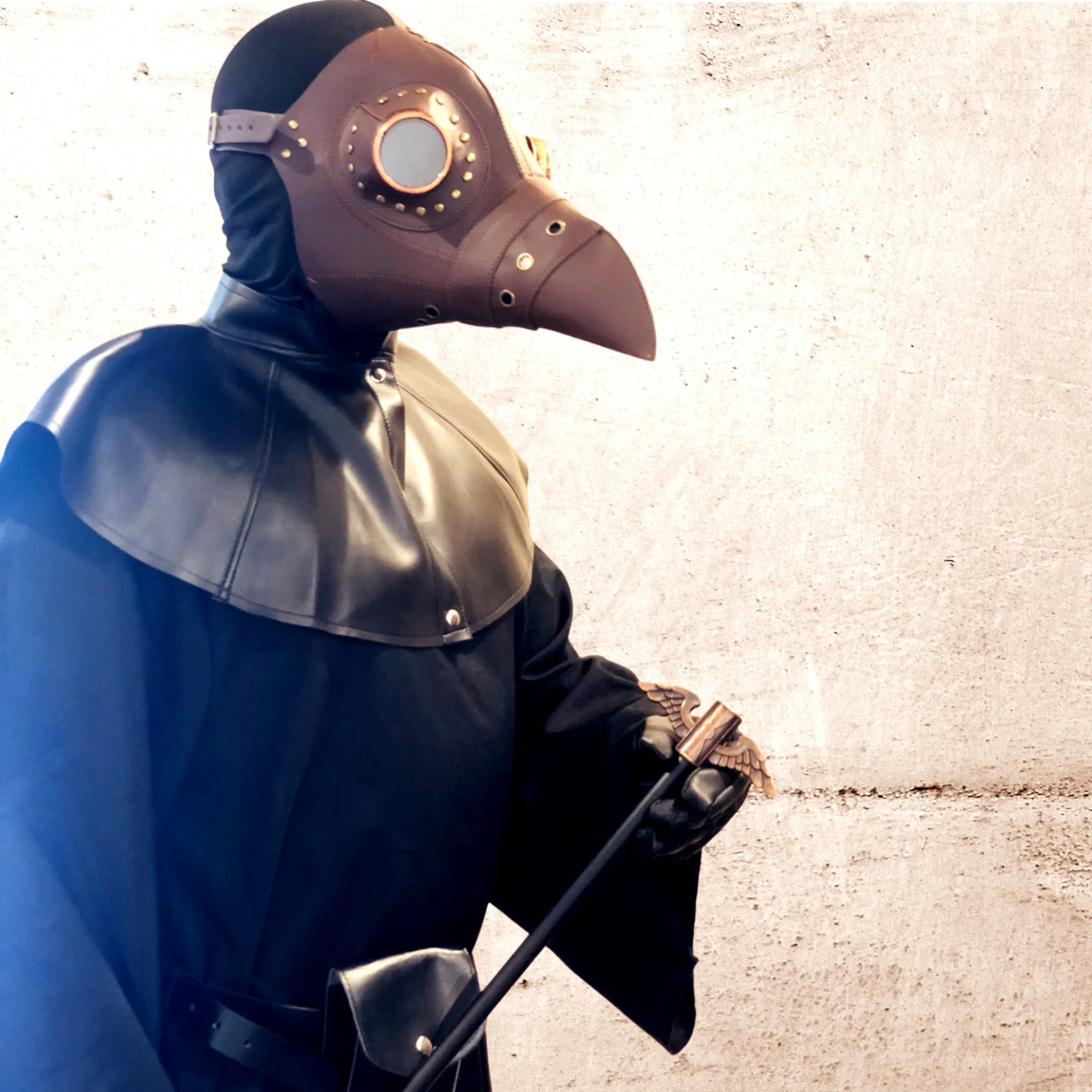 Complete Plague Costume - Parrot Mask